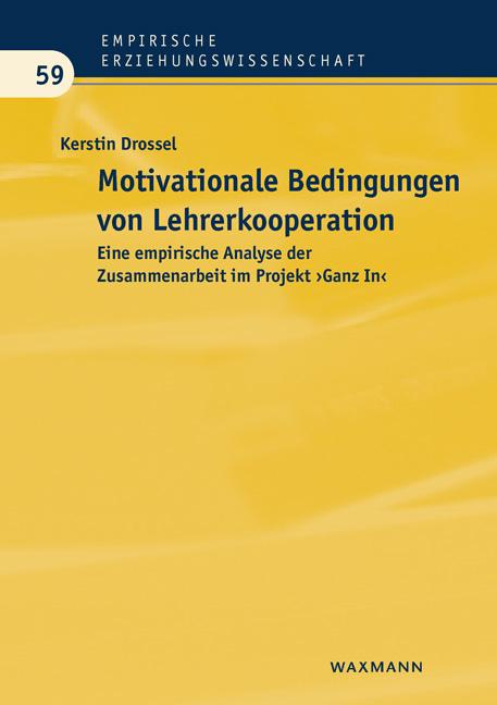 Cover-Bild Motivationale Bedingungen von Lehrerkooperation