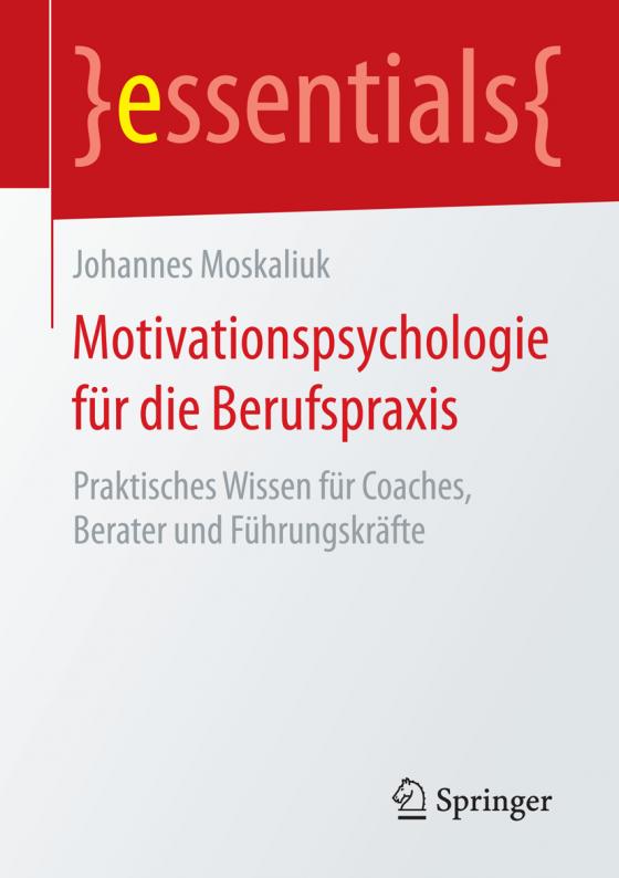 Cover-Bild Motivationspsychologie für die Berufspraxis