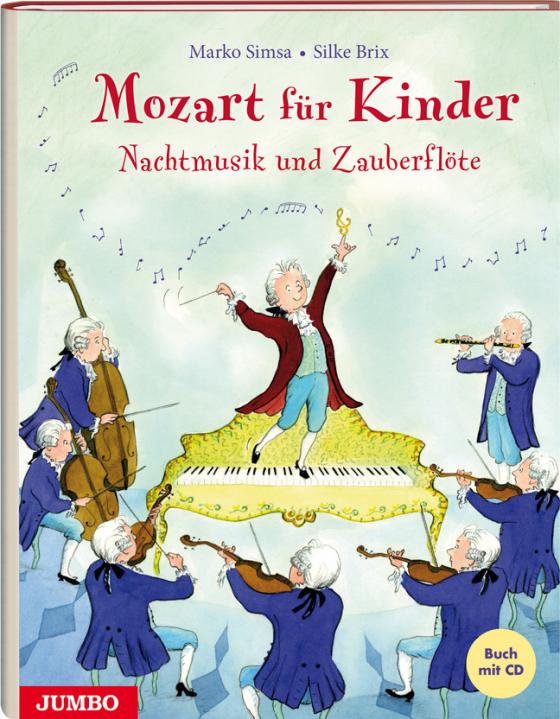 Cover-Bild Mozart für Kinder. Nachtmusik und Zauberflöte