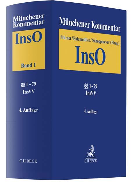 Cover-Bild Münchener Kommentar zur Insolvenzordnung Bd. 1: §§ 1-79, Insolvenzrechtliche Vergütungsverordnung (InsVV)