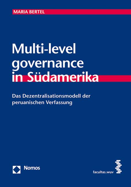 Cover-Bild Multi-level governance in Südamerika