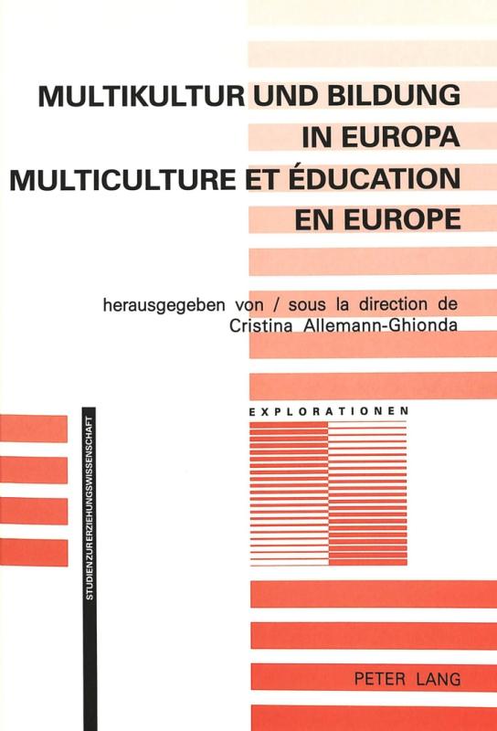 Cover-Bild Multikultur und Bildung in Europa- Multiculture et éducation en Europe