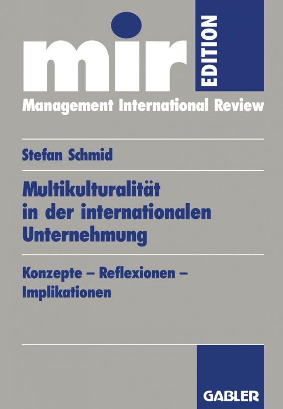 Cover-Bild Multikulturalität in der internationalen Unternehmung