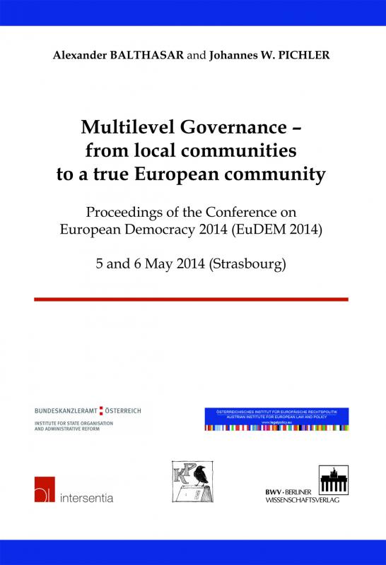 Cover-Bild Multilevel Governance – from local communities to a true European community