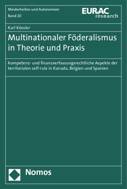 Cover-Bild Multinationaler Föderalismus in Theorie und Praxis