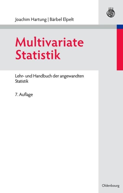 Cover-Bild Multivariate Statistik