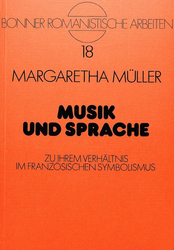 Cover-Bild Musik und Sprache