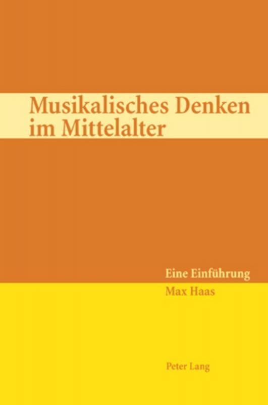Cover-Bild Musikalisches Denken im Mittelalter