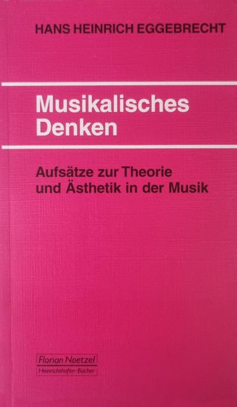 Cover-Bild Musikalisches Denken