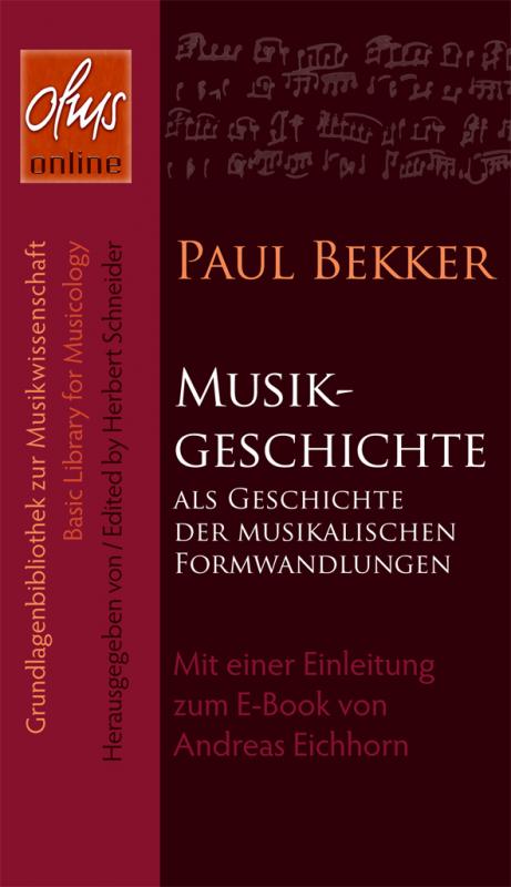 Cover-Bild Musikgeschichte als Geschichte der musikalischen Formwandlungen (E-Book)