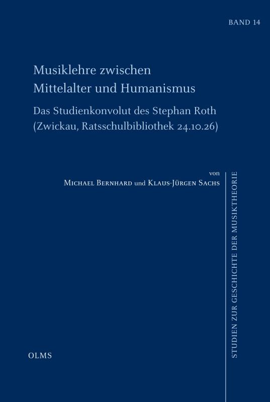 Cover-Bild Musiklehre zwischen Mittelalter und Humanismus