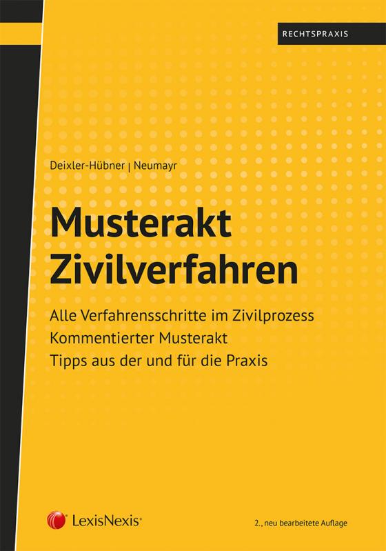 Cover-Bild Musterakt Zivilverfahren