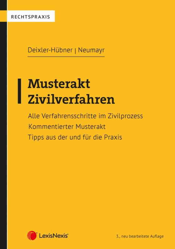 Cover-Bild Musterakt Zivilverfahren