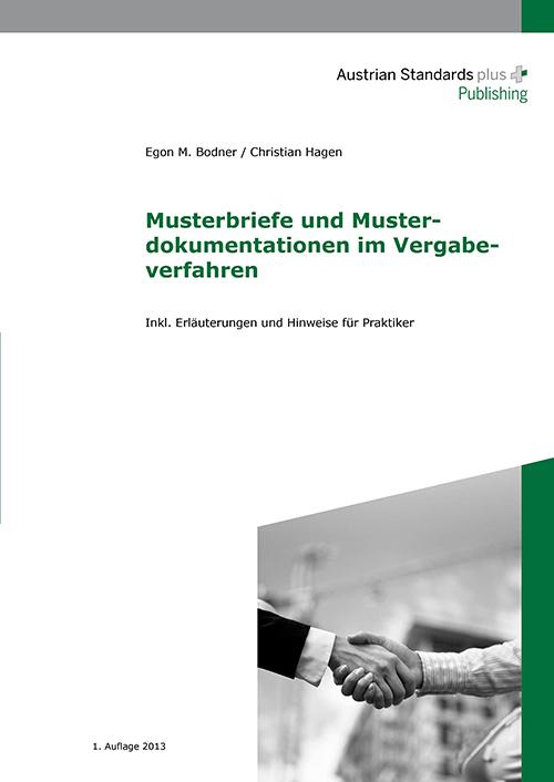 Cover-Bild Musterbriefe und Musterdokumentationen im Vergabeverfahren