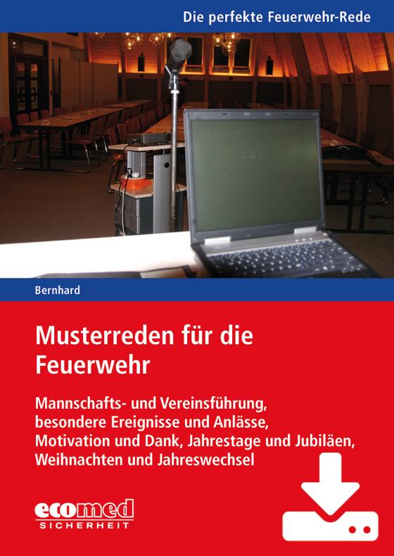 Cover-Bild Musterreden für die Feuerwehr (Gesamtwerk) - Download