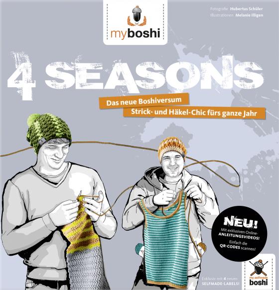 Cover-Bild MyBoshi 4 Seasons – Jede Menge neue Mützen und andere coole Häkelideen für das ganze Jahr. ePub-Version