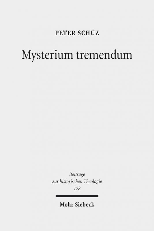 Cover-Bild Mysterium tremendum