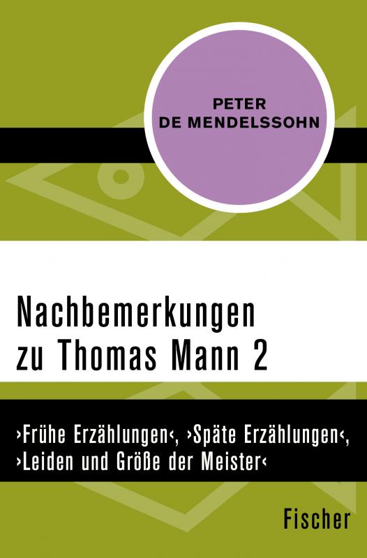 Cover-Bild Nachbemerkungen zu Thomas Mann (2)
