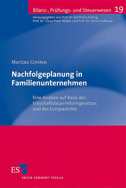 Cover-Bild Nachfolgeplanung in Familienunternehmen