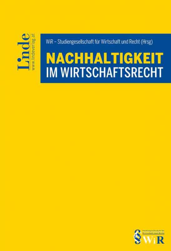 Cover-Bild Nachhaltigkeit im Wirtschaftsrecht