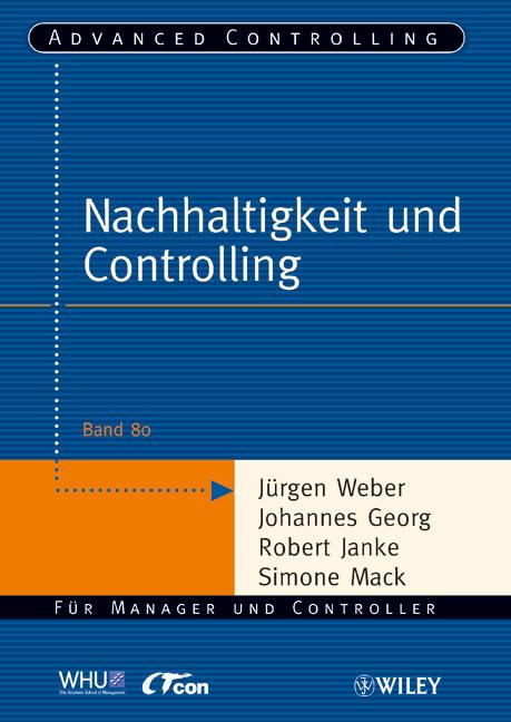 Cover-Bild Nachhaltigkeit und Controlling