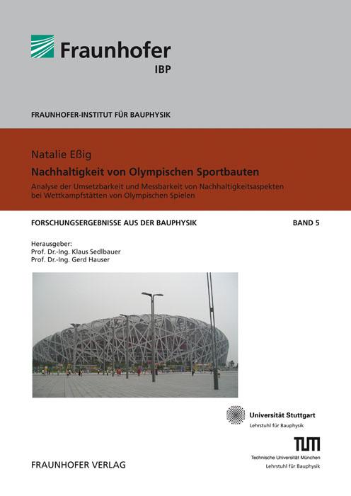 Cover-Bild Nachhaltigkeit von Olympischen Sportbauten.