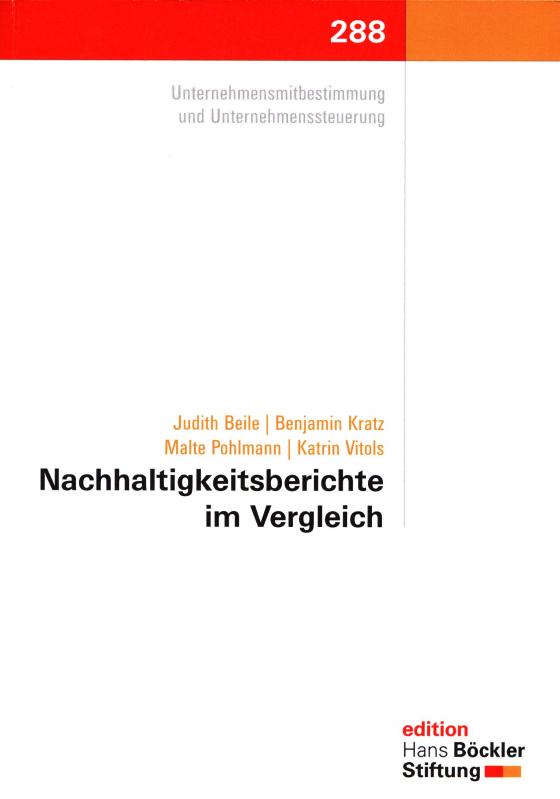 Cover-Bild Nachhaltigkeitsberichte im Vergleich