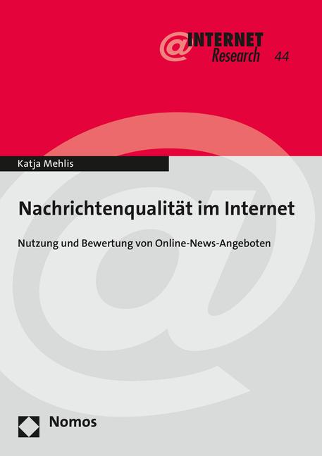 Cover-Bild Nachrichtenqualität im Internet