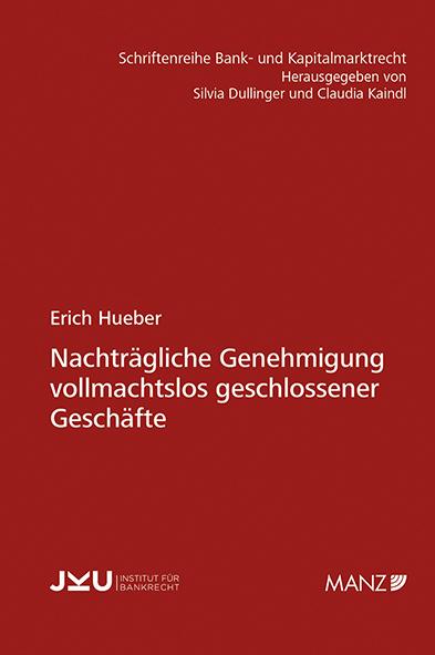 Cover-Bild Nachträgliche Genehmigung vollmachtlos geschlossener Geschäfte