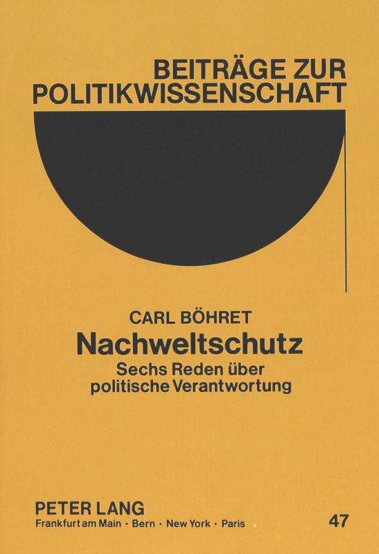 Cover-Bild Nachweltschutz