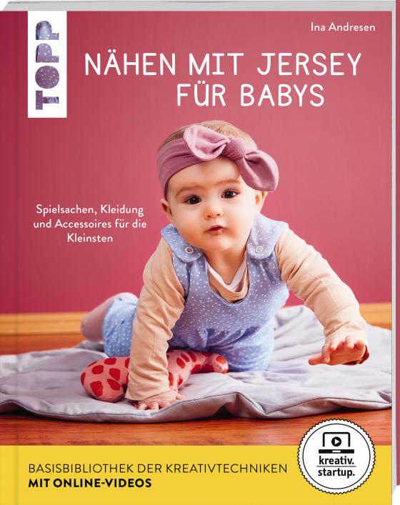 Cover-Bild Nähen mit Jersey für Babys (kreativ.startup.)