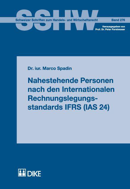 Cover-Bild Nahestehende Personen nach den Internationalen Rechnungslegungsstandards IFRS (IAS 24)