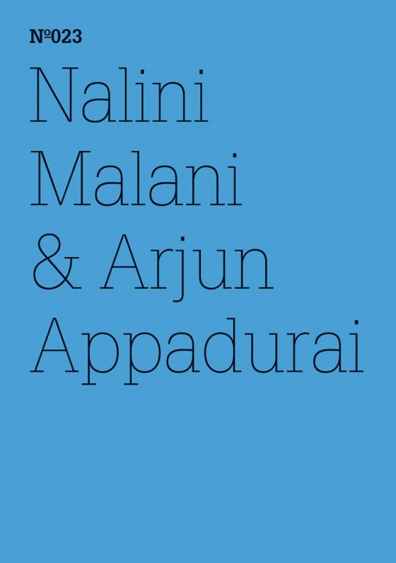 Cover-Bild Nalini Malani & Arjun Appadurai