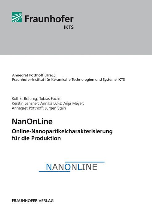 Cover-Bild NanOnLine - Online-Nanopartikelcharakterisierung für die Produktion.