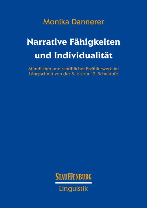 Cover-Bild Narrative Fähigkeiten und Individualität