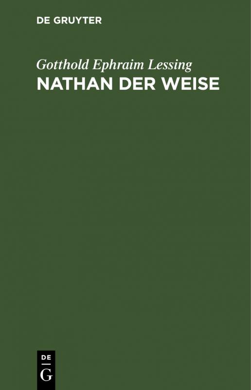 Cover-Bild Nathan der Weise