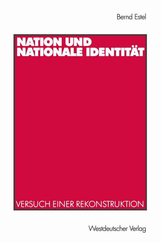 Cover-Bild Nation und nationale Identität