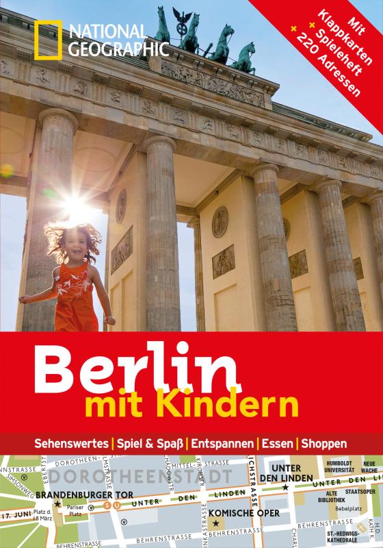 Cover-Bild National Geographic Familien-Reiseführer Berlin mit Kindern
