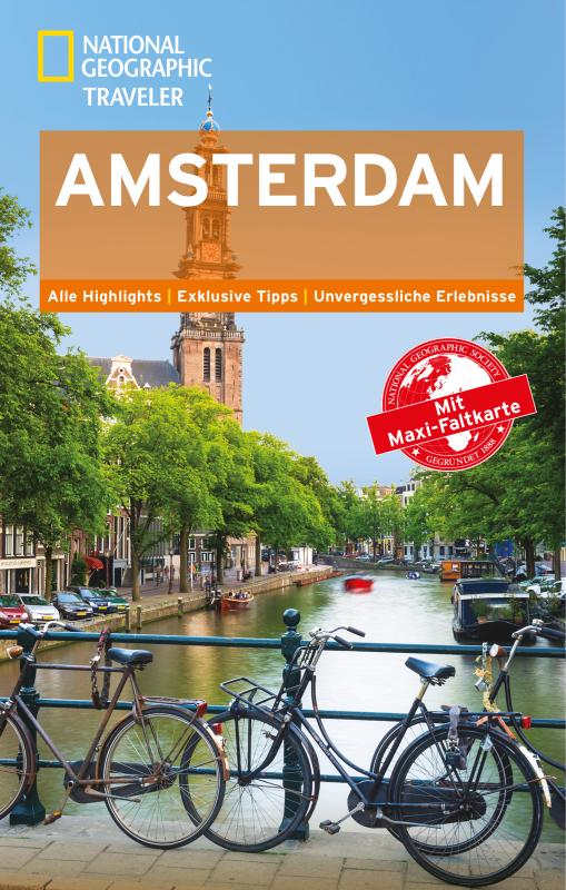 Cover-Bild National Geographic Traveler Amsterdam mit Maxi-Faltkarte
