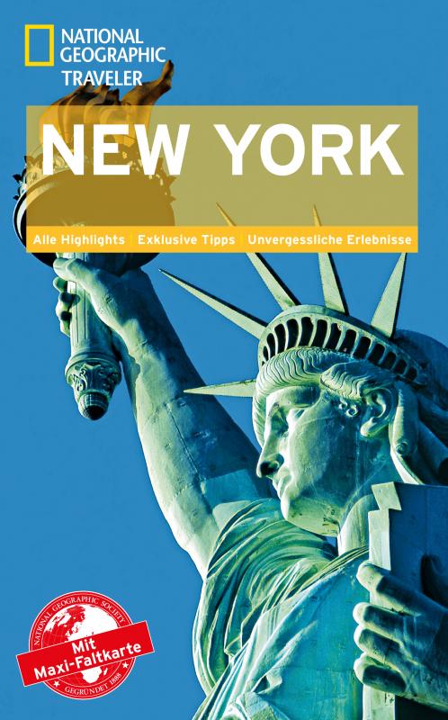 Cover-Bild National Geographic Traveler New York mit Maxi-Faltkarte