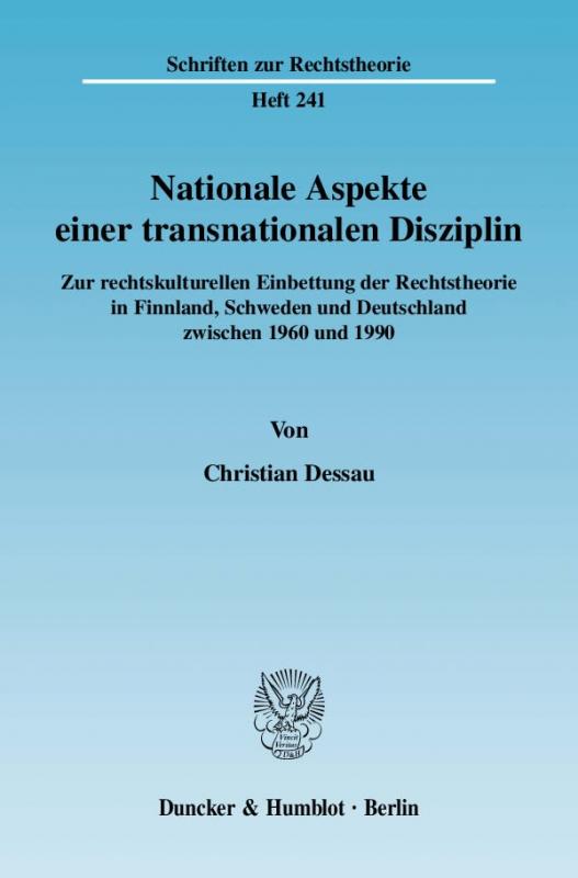 Cover-Bild Nationale Aspekte einer transnationalen Disziplin.