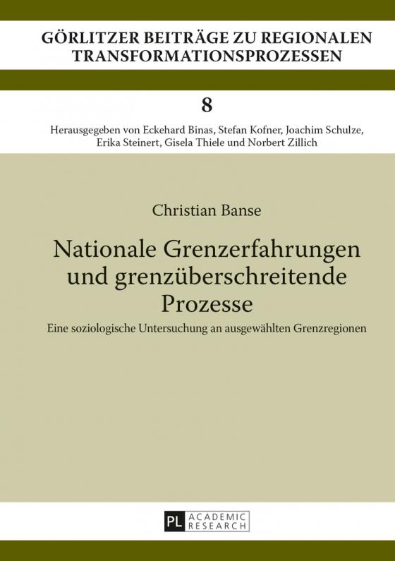 Cover-Bild Nationale Grenzerfahrungen und grenzüberschreitende Prozesse