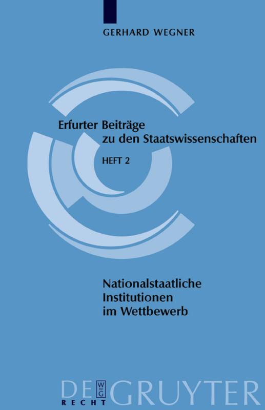 Cover-Bild Nationalstaatliche Institutionen im Wettbewerb