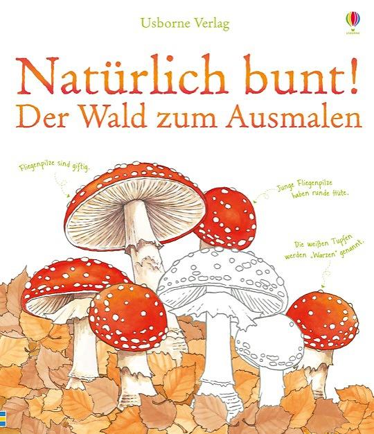 Cover-Bild Natürlich bunt! Der Wald zum Ausmalen