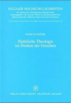 Cover-Bild Natürliche Theologie im Denken der Griechen