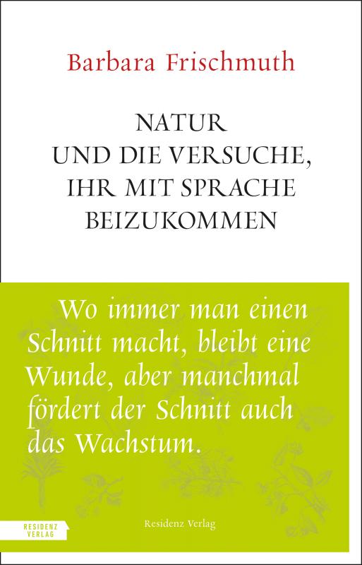 Cover-Bild Natur und die Versuche, ihr mit Sprache beizukommen