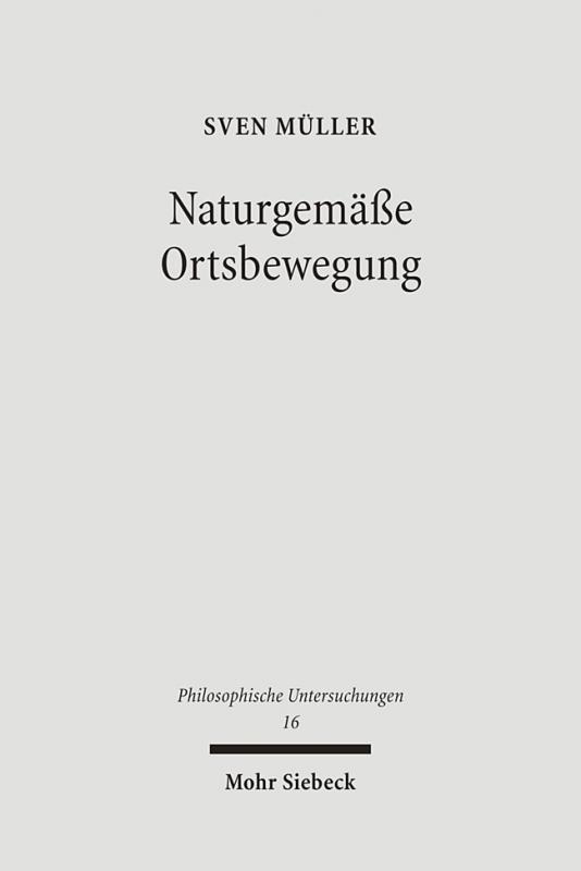 Cover-Bild Naturgemäße Ortsbewegung