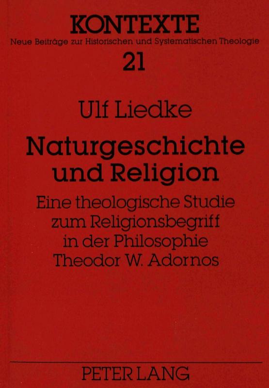 Cover-Bild Naturgeschichte und Religion