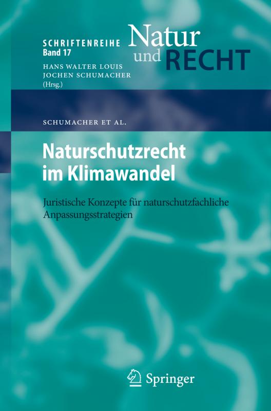 Cover-Bild Naturschutzrecht im Klimawandel