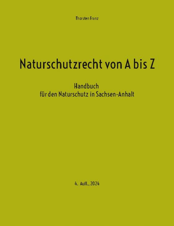 Cover-Bild Naturschutzrecht von A bis Z